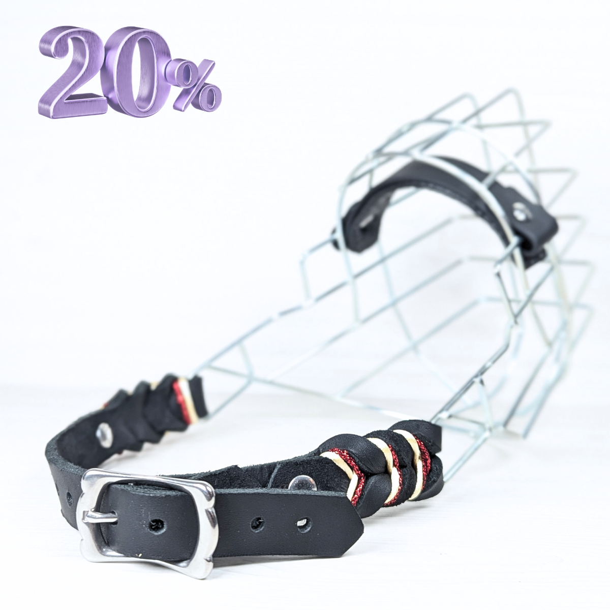 Verschlussriemen / Nackenriemen "Fettleder"