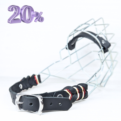 Verschlussriemen / Nackenriemen "Fettleder"