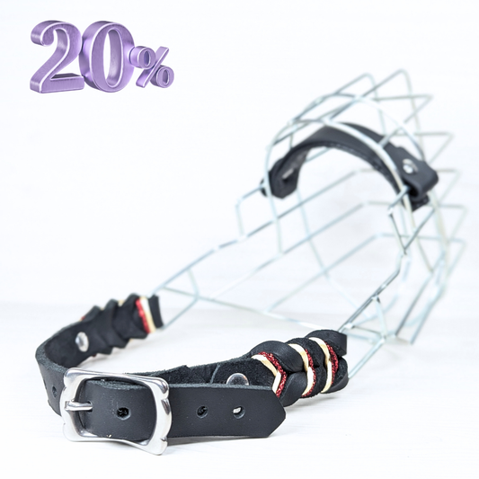 Verschlussriemen / Nackenriemen "Fettleder"