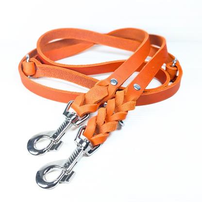 Fettleder Hundeleine "2m" 20mm breit