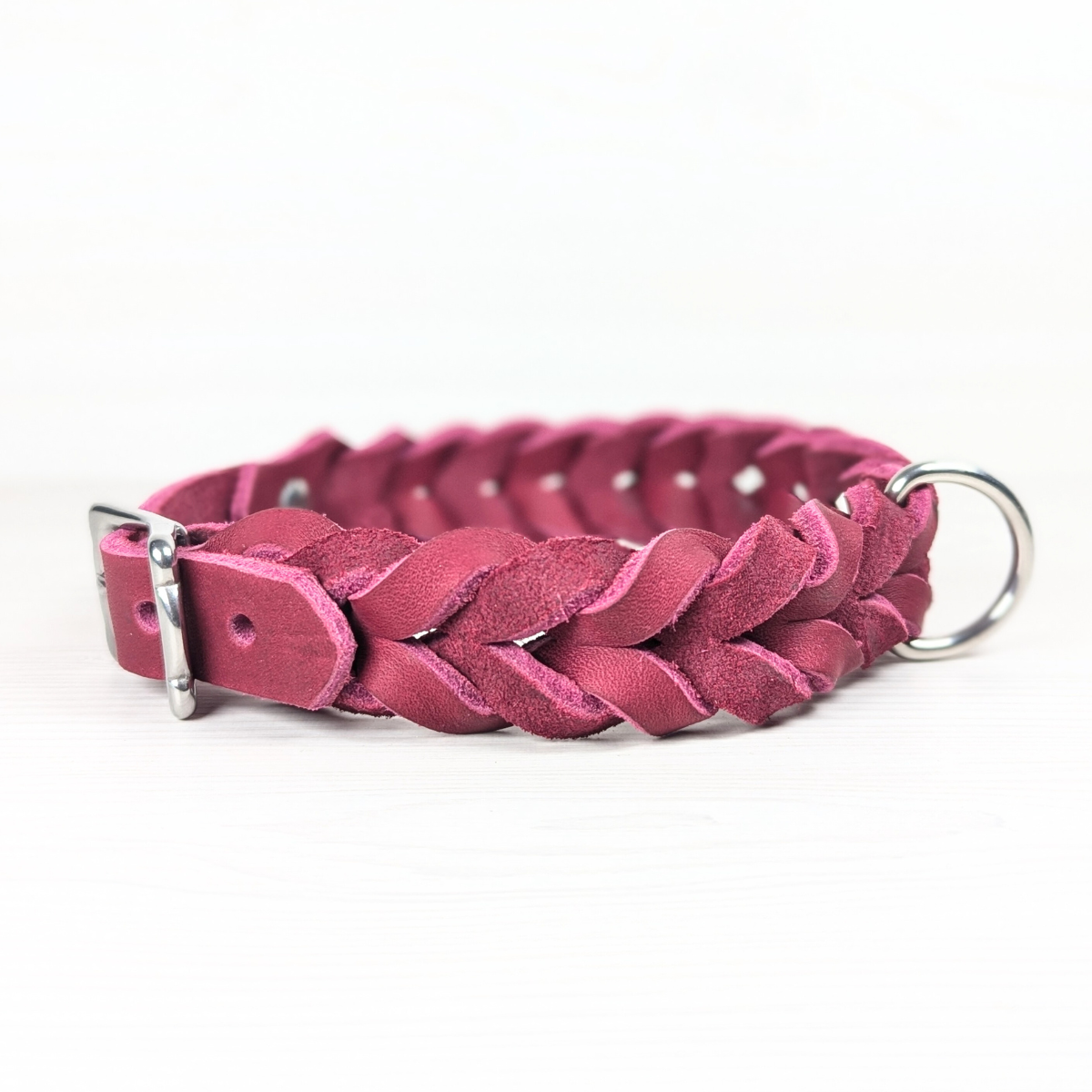 Fettleder Hundehalsband "Classic"