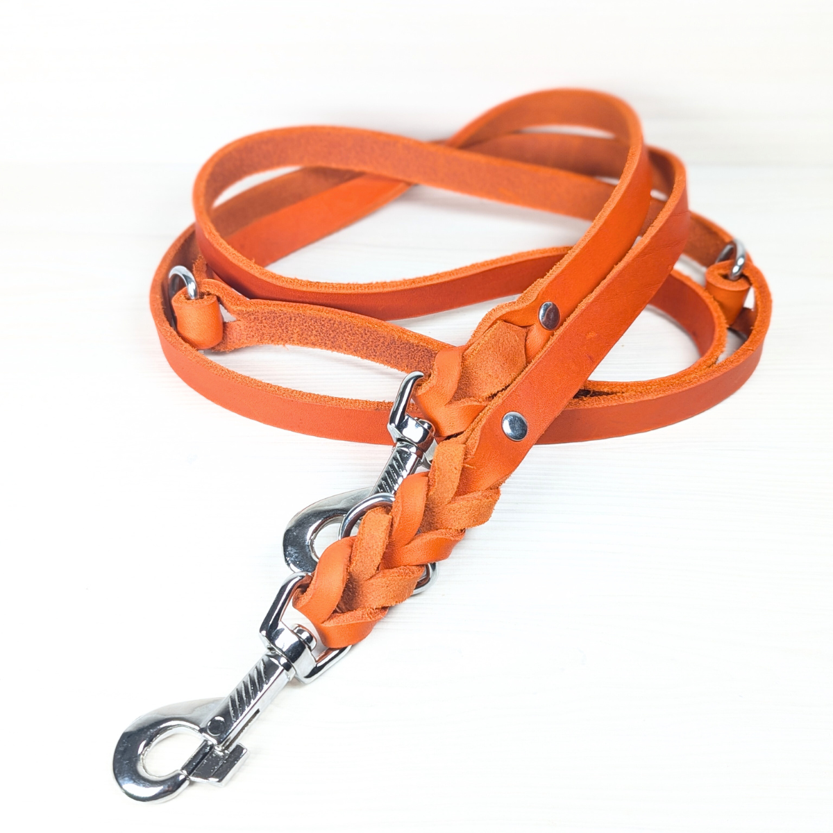 Fettleder Hundeleine "2m" 20mm breit