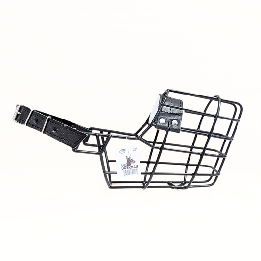 JVM Dobermann Rüde "Safety First" Maulkorb schwarz