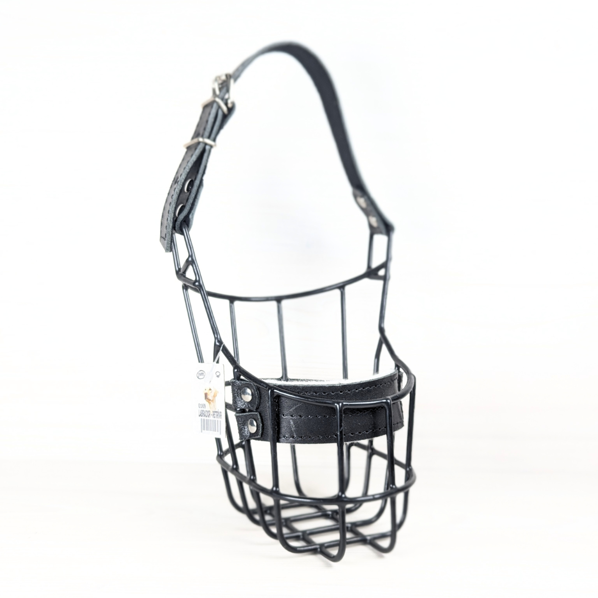 JVM Labrador Hündin "Safety First" Maulkorb schwarz