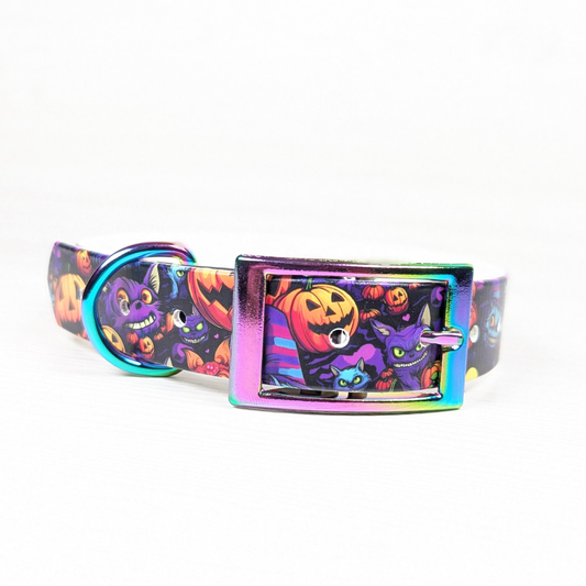 Biothane Hundehalsband Halloween Edition "Monster"